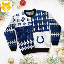 Load image into Gallery viewer, Indianapolis Colts Ugly Christmas Sweatshirt