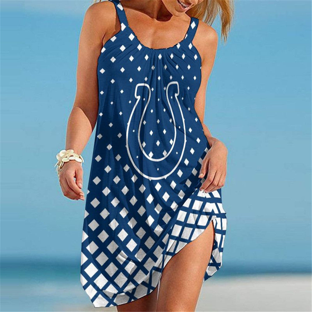 Indianapolis Colts Women Cool Beach Dress