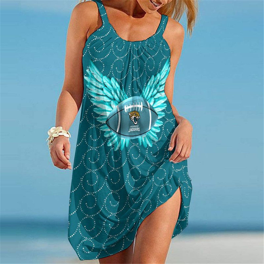 Jacksonville Jaguars Women Beach Dress