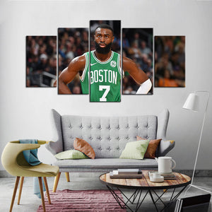 Jaylen Brown Boston Celtics Wall Canvas