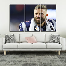 Load image into Gallery viewer, Julian Edelman New England Patriots Wall Canvas 4