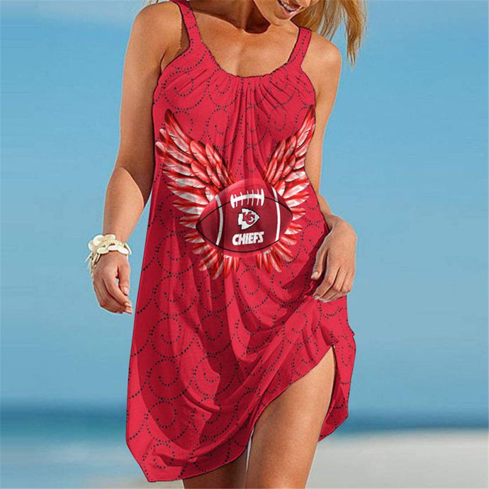 Kansas City Chiefs Women Beach Dress