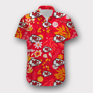Kansas City Chiefs Aloha Hawaiian Shirt