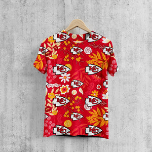 Kansas City Chiefs Aloha Hawaiian T-Shirt