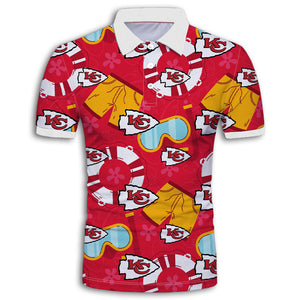 Kansas City Chiefs Cool Summer Polo Shirt