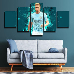 Kevin De Bruyne Manchester City Wall Canvas