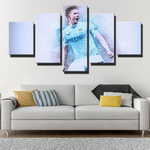 Load image into Gallery viewer, Kevin De Bruyne Manchester City Wall Art Canvas