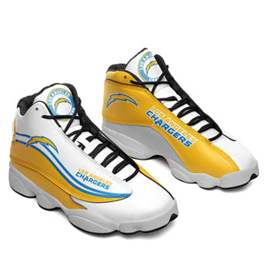 Los Angeles Chargers Ultra Cool Air Jordon Sneaker Shoes