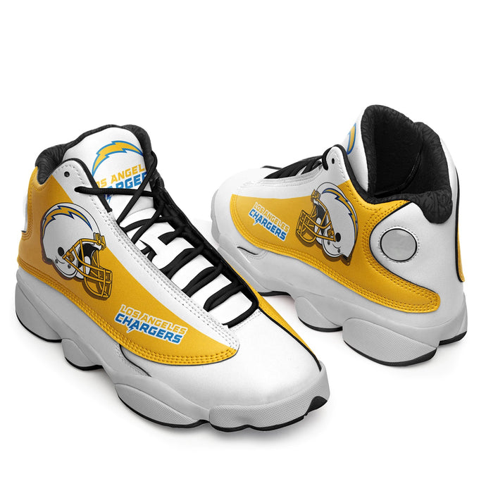 Los Angeles Chargers Casual Air Jordon Sneaker Shoes