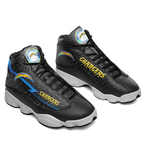 Los Angeles Chargers Casual Air Jordon Sneaker Shoes