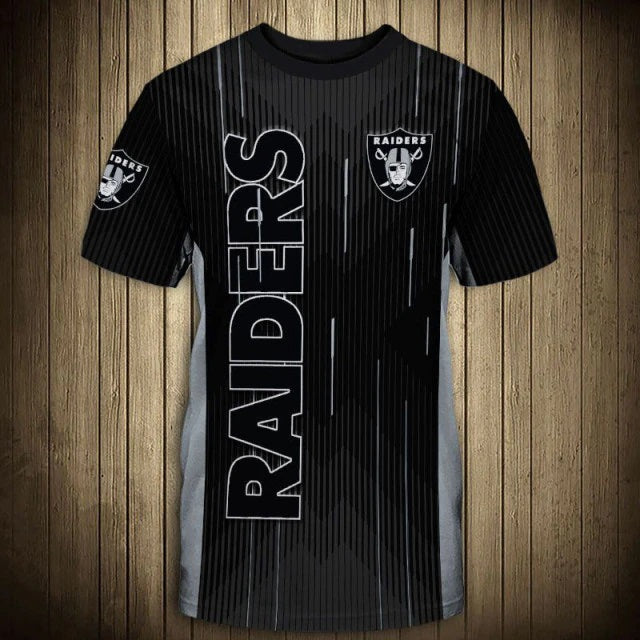 Las Vegas Raiders Stripe T-Shirt