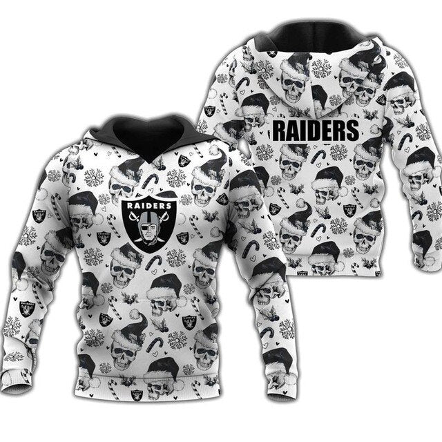 Las Vegas Raiders Halloween Christmas Hoodie