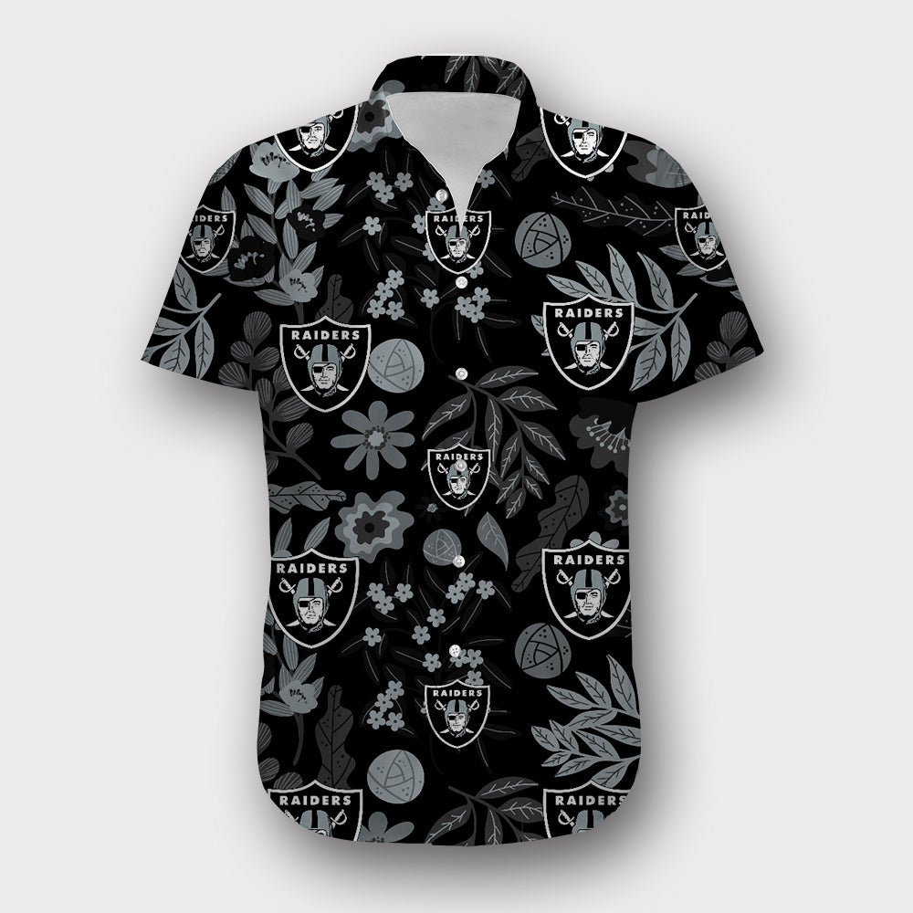 Las Vegas Raiders Aloha Hawaiian Shirt