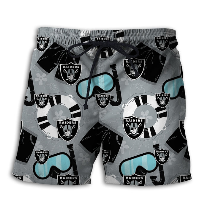 Las Vegas Raiders Cool Summer Shorts