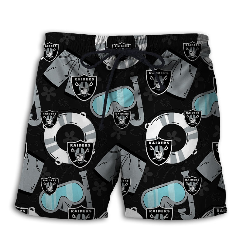 Las Vegas Raiders Cool Summer Shorts