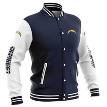 Load image into Gallery viewer, Los Angeles Chargers Casual Letterman Jacket