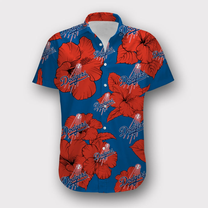 Los Angeles Dodgers Tropical Floral Shirt