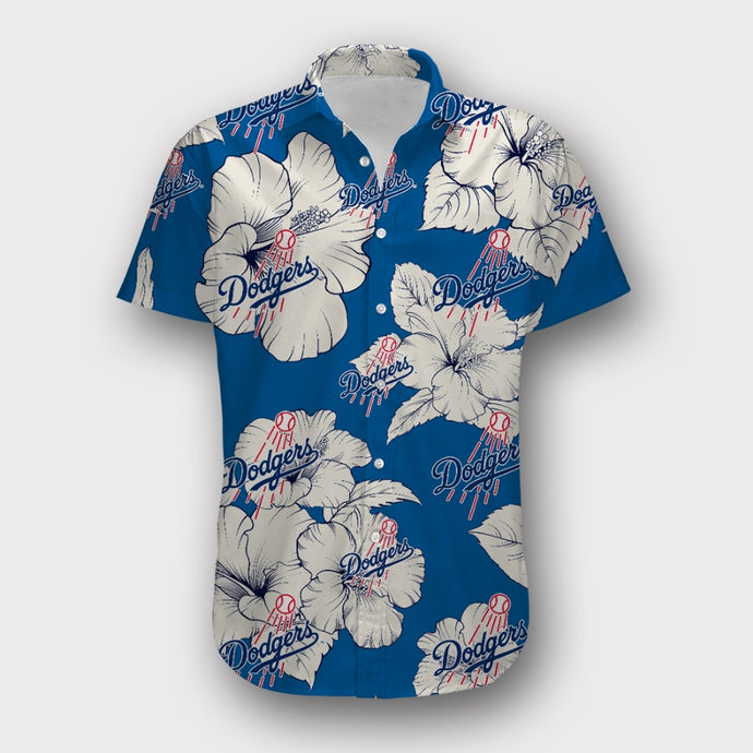 Los Angeles Dodgers Tropical Floral Shirt