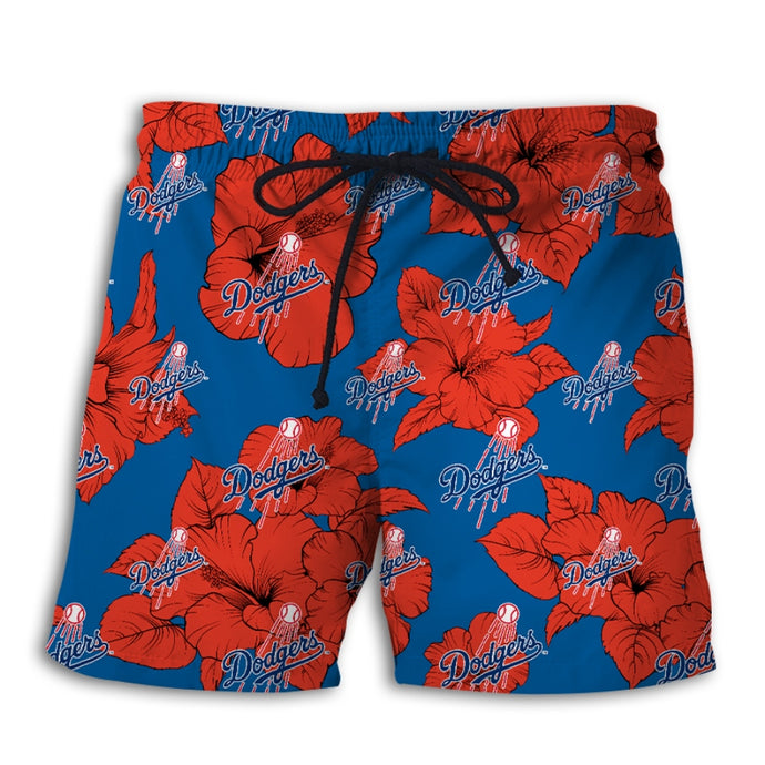 Los Angeles Dodgers Tropical Floral Shorts