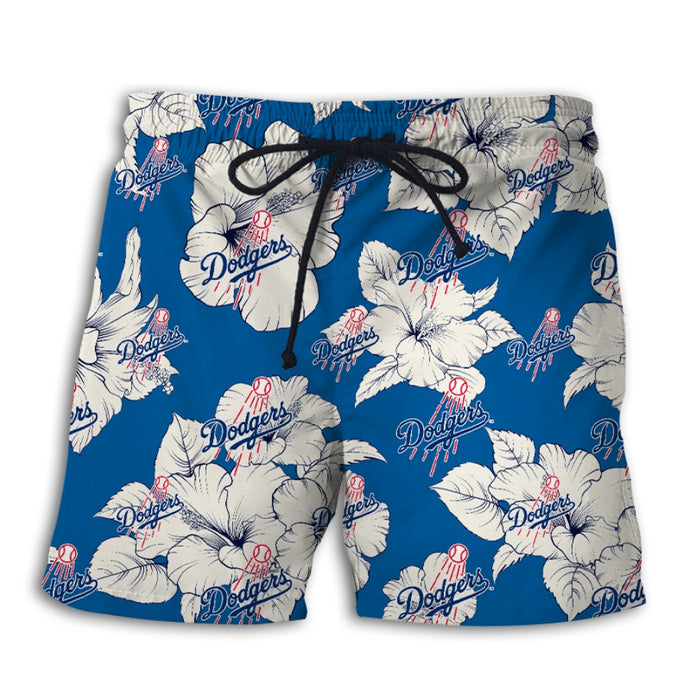 Los Angeles Dodgers Tropical Floral Shorts