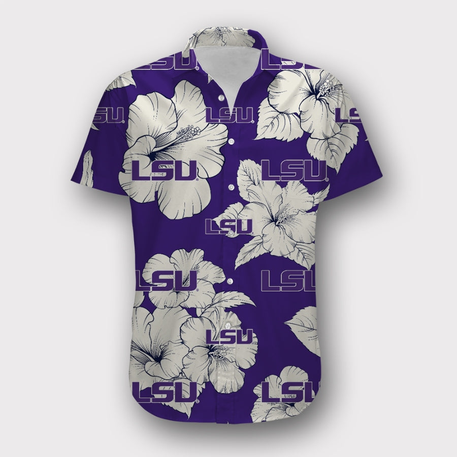 lsu floral shirt