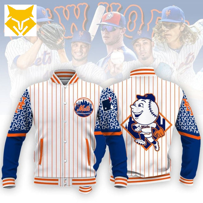 New York Mets Casual Letterman Jacket