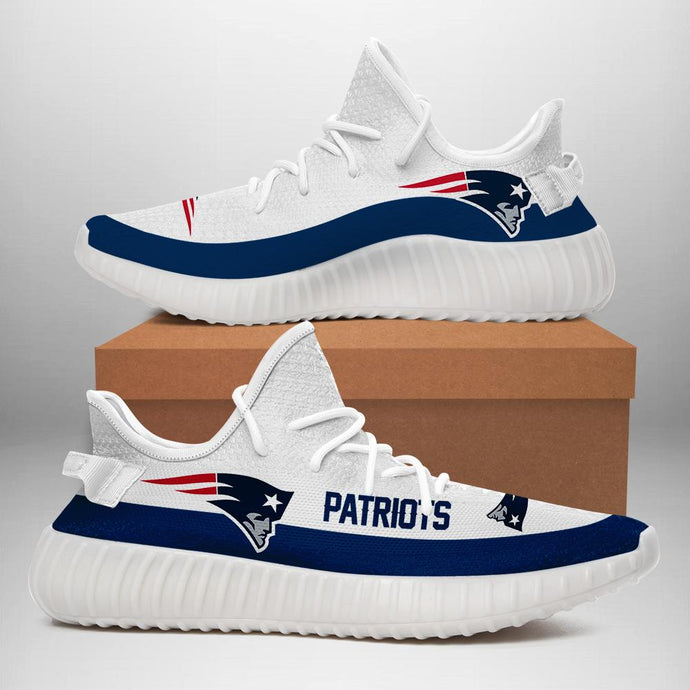 New England Patriots Casual Yeezy Shoes