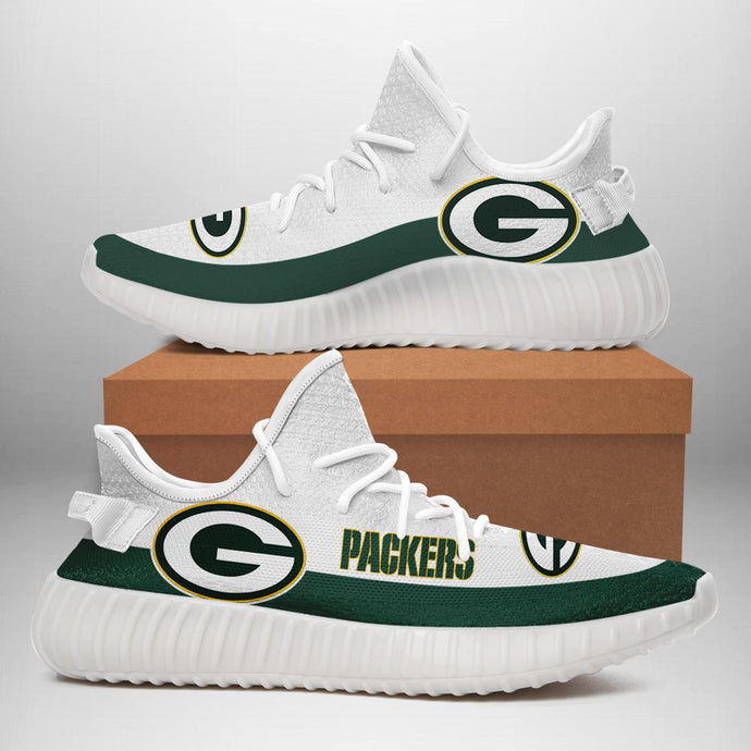 Green Bay Packers Casual Yeezy Shoes