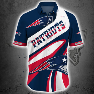 New England Patriots Casual 3D Shirt