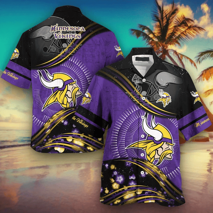 Minnesota Vikings Casual Summer Shirt