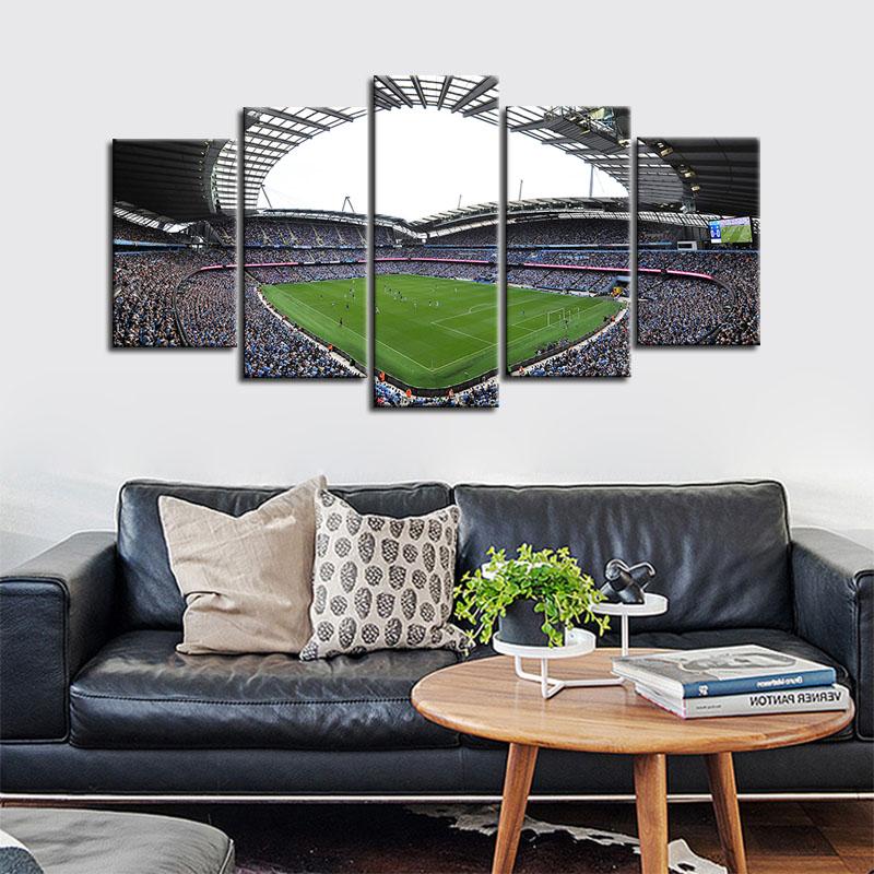 Manchester City Stadium Wall Canvas 5