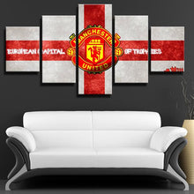 Load image into Gallery viewer, Manchester United Wall Art Canvas