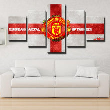 Load image into Gallery viewer, Manchester United Wall Art Canvas