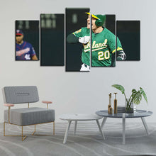 Load image into Gallery viewer, Mark Canha Oakland Athletics Wall Canvas