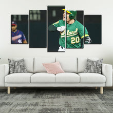 Load image into Gallery viewer, Mark Canha Oakland Athletics Wall Canvas