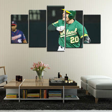 Load image into Gallery viewer, Mark Canha Oakland Athletics Wall Canvas