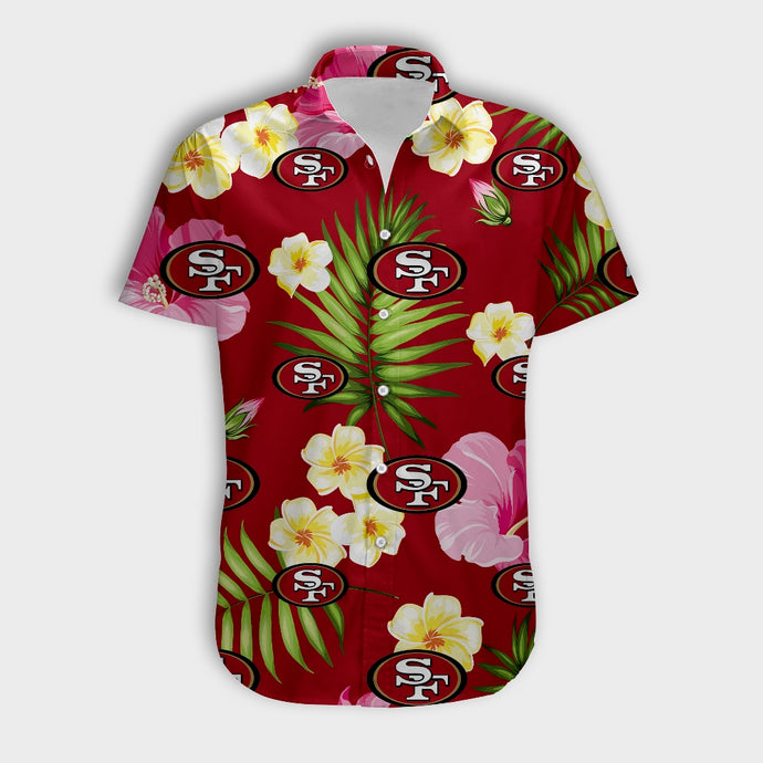 San Francisco 49ers Summer Floral Shirt