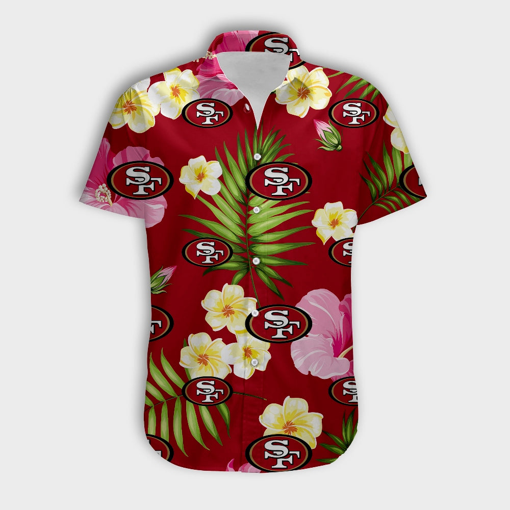 San Francisco 49ers Summer Floral Shirt