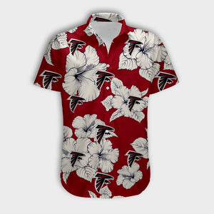 Atlanta Falcons Tropical Floral Shirt