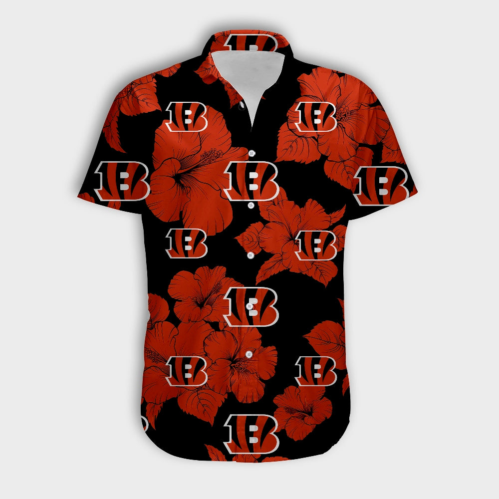 Cincinnati Bengals Tropical Floral Shirt