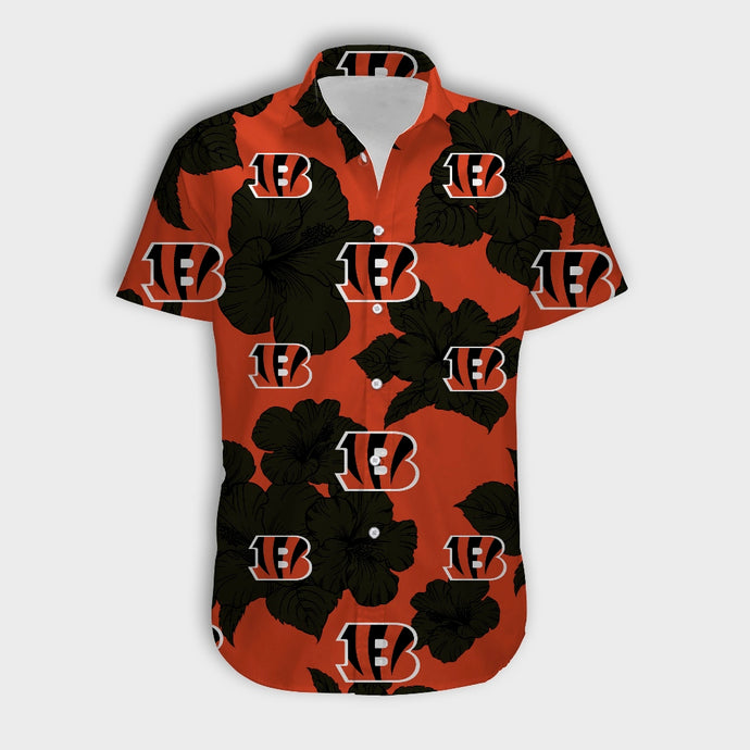 Cincinnati Bengals Tropical Floral Shirt