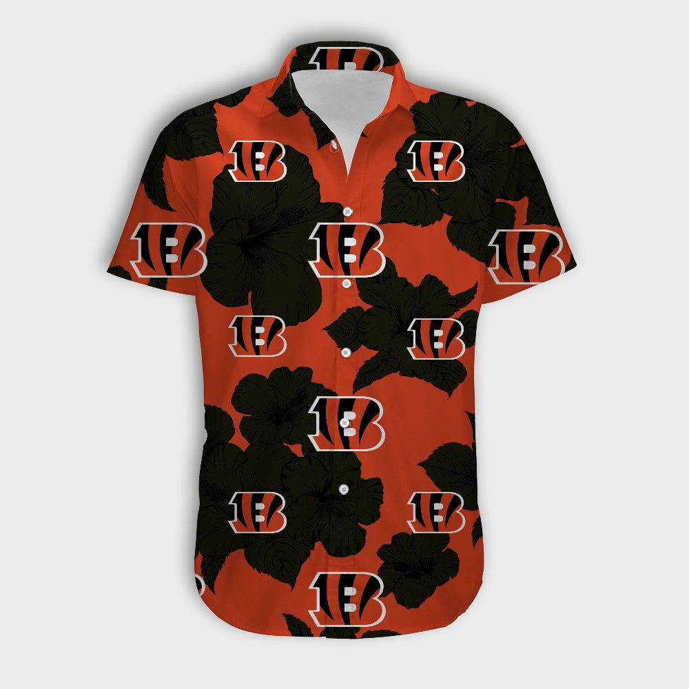 Cincinnati Bengals Tropical Floral Shirt