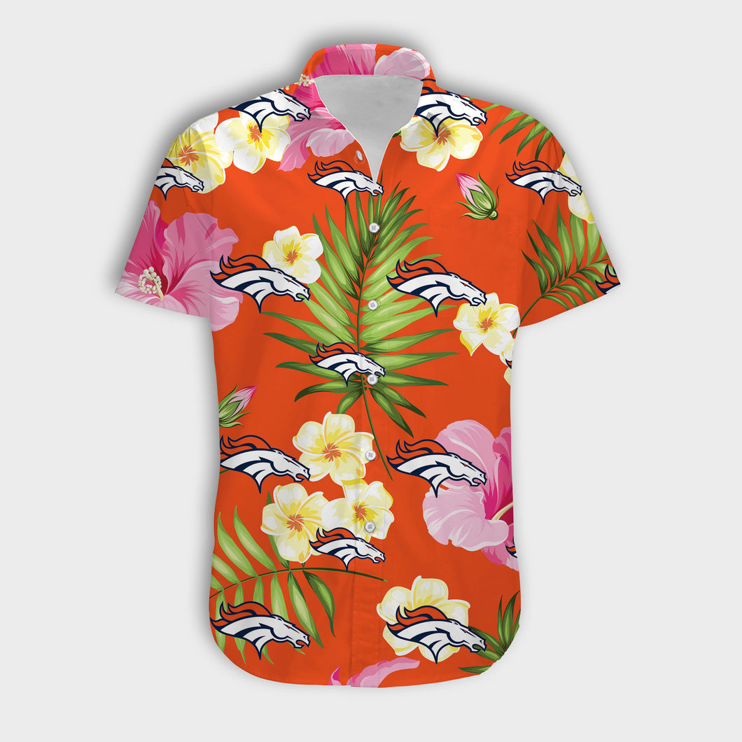 Denver Broncos Summer Floral Shirt