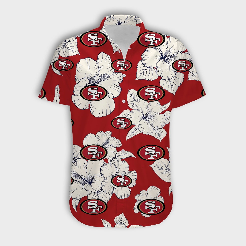 San Francisco 49ers Tropical Floral Shirt