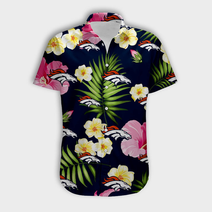 Denver Broncos Summer Floral Shirt