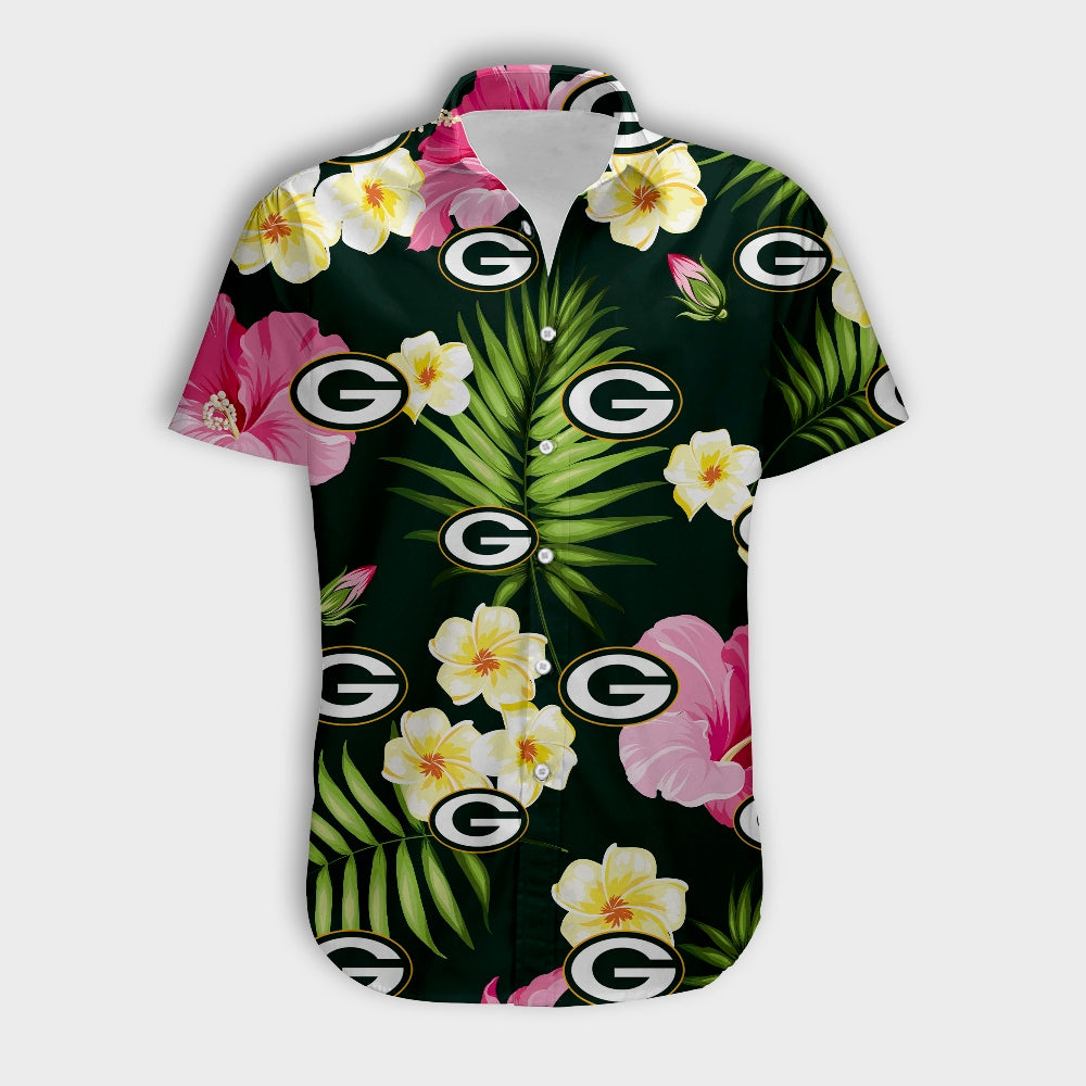 Green Bay Packers Summer Floral Shirt