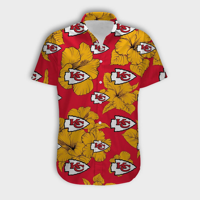 Kansas City Chiefs Tropical Floral Shirt