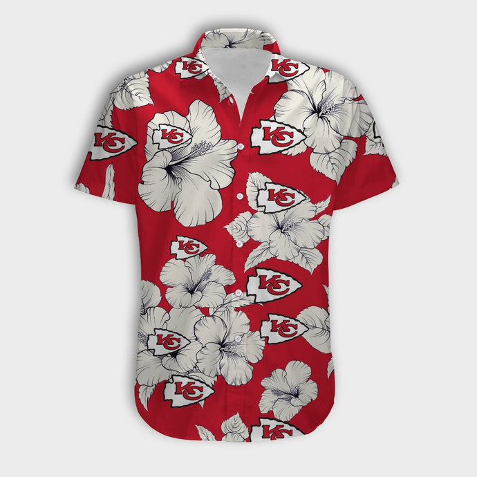 Kansas City Chiefs Tropical Floral Shirt