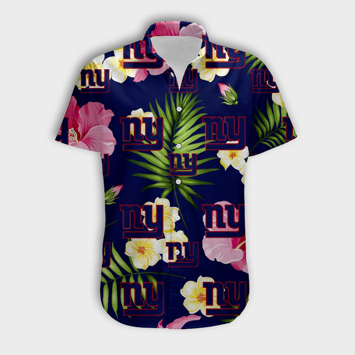 New York Giants Summer Floral Shirt