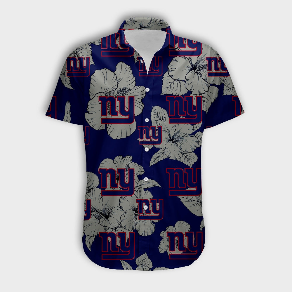 New York Giants Tropical Floral Shirt